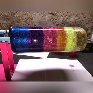 Glittered tumbler(hand done by myself)